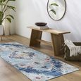 Floransa Runner - Oriental Vintage - Light Blue - 80cm x 220cm