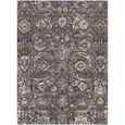 Indigo Rug - Vintage Oriental Boho - IGO2317 - Black - Sizes Available