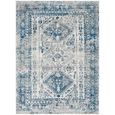 Monte Carlo Rug - Oriental Vintage - MNC2313 - Blue - Sizes Available