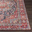 Iris Rug - Vintage Oriental Boho - IRS2316 - Bright Red - Sizes Available