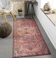 Iris Runner - Vintage Oriental Boho - IRS2310 - Bright Red - 80cm x 230cm