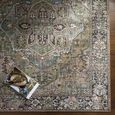 Iris Rug - Vintage Oriental Boho - IRS2361 - Green - Sizes Available