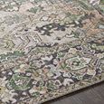 Iris Rug - Vintage Oriental Boho - IRS2361 - Green - Sizes Available