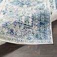Monte Carlo Rug - Oriental Vintage - MNC2313 - Blue - Sizes Available