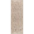 Davina Runner - Vintage Traditional Oriental Boho - BOCC2302 - Brown - 80cm x 220cm