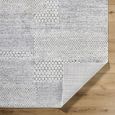 Architect Galey Alix Runner - Modern Scandi High Pile - GAAR2302 - Ivory & Black - 80cm x 220cm