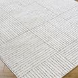 Architect Galey Alix Runner - Modern Scandi High Pile - GAAR2301 - Ivory & Dark Brown - 80cm x 220cm