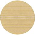 Eagean Round Rug - EAG2427 - Yellow - 160cm x 160cm