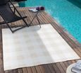 Barbados Rug - Checkered - BBD2310 - Beige - 160cm x 213cm