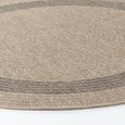 Encore Round Rug - ENC2301 - Tan - Jute Look - Sizes Available