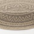 Encore Round Rug - ENC2302 - Tan - Jute Look - Sizes Available