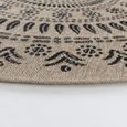 Encore Round Rug - ENC2304 - Tan - Jute Look - Sizes Available