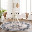 Huntington Round Rug - HTB2300 - Multicolour Beach - 160cm x 160cm