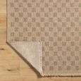 Mirage Rug - Jute Look Checkered - MGE2310 - Brown - Sizes Available