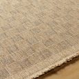 Mirage Rug - Jute Look Checkered - MGE2310 - Brown - Sizes Available