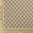Mirage Rug - Jute Look Checkered - MGE2311 - Brown - Sizes Available
