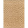Pismo Rug - Beach Jute Checkered - PMB2310 - Brown - Sizes Available