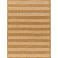 Pismo Rug - Beach Jute Striped - PMB2302 - Brown - Sizes Available
