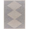 Tuareg Rug - TRG2360 - Ivory & Blue - Sizes Available