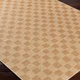 Pismo Rug - Beach Jute Checkered - PMB2310 - Brown - Sizes Available