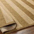 Pismo Rug - Beach Jute Striped - PMB2302 - Brown - Sizes Available