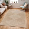 Tuareg Rug - Jute - TRG2359 - Beige - Sizes Available