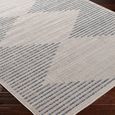 Tuareg Rug - TRG2360 - Ivory & Blue - Sizes Available