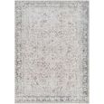 Amelie Rug - Machine Washable Traditional Boho - AML2386 - Blush Light Grey - Sizes Available