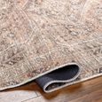 Amelie Rug - Machine Washable Traditional Boho - AML2384 - Cider Orange - Sizes Available