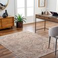 Amelie Rug - Machine Washable Traditional Boho - AML2384 - Cider Orange - Sizes Available