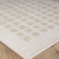 Fossay Rug - Machine Washable Modern Shaggy - FSG2319 - Beige - Sizes Available
