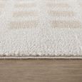 Fossay Rug - Machine Washable Modern Shaggy - FSG2319 - Beige - Sizes Available
