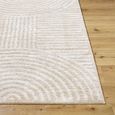 Fossay Rug - Machine Washable Modern Shaggy - FSG2332 - Beige - Sizes Available