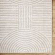 Fossay Rug - Machine Washable Modern Shaggy - FSG2332 - Beige - Sizes Available
