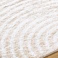 Fossay Rug - Machine Washable Modern Shaggy - FSG2332 - Beige - Sizes Available