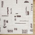 Fossay Rug - Machine Washable Modern Shaggy - FSG2300 - Ivory - Sizes Available