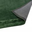 Clearance - Contemporary Plain Ascot Rug - 120cm x 170cm - Green - FSS16579