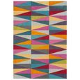 Clearance - Contemporary Design Funk Rug - 140cm x 200cm - Triangles 08 - Multi Colour - FSS16475