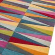 Clearance - Contemporary Design Funk Rug - 140cm x 200cm - Triangles 08 - Multi Colour - FSS16475