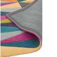 Clearance - Contemporary Design Funk Rug - 140cm x 200cm - Triangles 08 - Multi Colour - FSS16475
