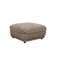 Tamson Footstool - Fabric - Pebble