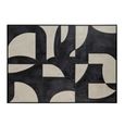 Splendor Wall Art - Beige and Black