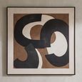 Euphoria Wall Art - Brown - Right