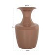 Daimy Vase - Brown - Metal