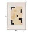 Vortex Wall Art - Beige - Left
