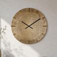Zane Wall Clock - Round - Gold - Aluminium