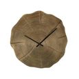 Alien Wall Clock - Abstract - Gold - Aluminium