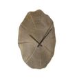 Alien Wall Clock - Abstract - Gold - Aluminium