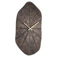 Livine Wall Clock - Abstract - Bronze - Aluminium
