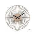 Wirle Wall Clock - Round - Gold - Metal